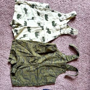 Set of two overalls- 24mo
